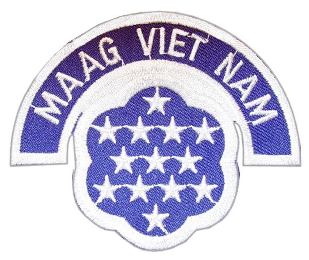 VIETNAM MAAG Embroidered Shoulder Patch (3" X 2-1/2") (0656)