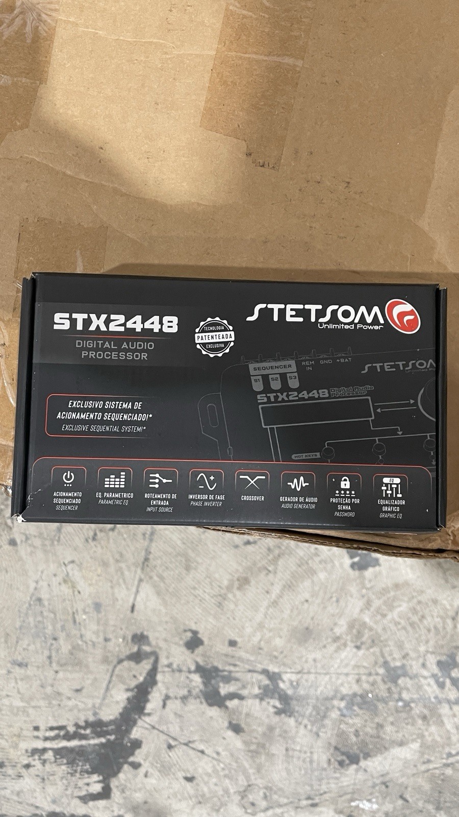 *Stetsom STX 2448 Floating Equalizer Crossover DSP Audio Processor b693