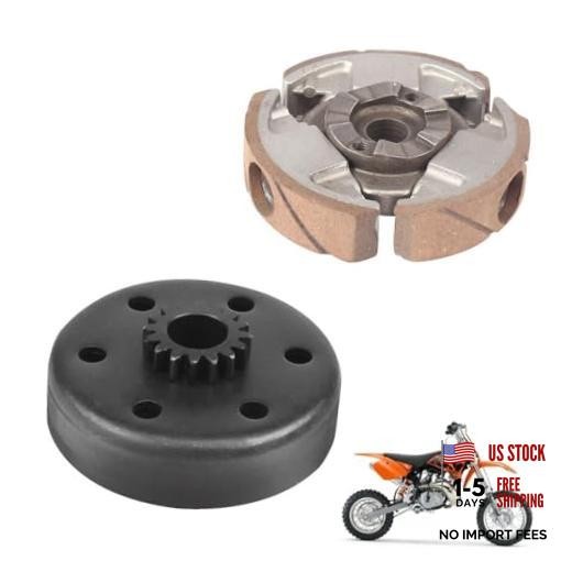 Clutch Pad+Flywheel Basket complete fits for ktm 50 Dirt bikes compatible with