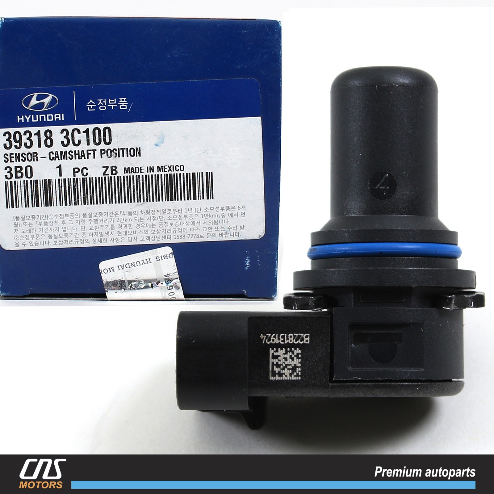⭐GENUINE⭐ Camshaft Position Sensor for Hyundai Kia 3.3L 3.5L 3.8L OEM 393183C100