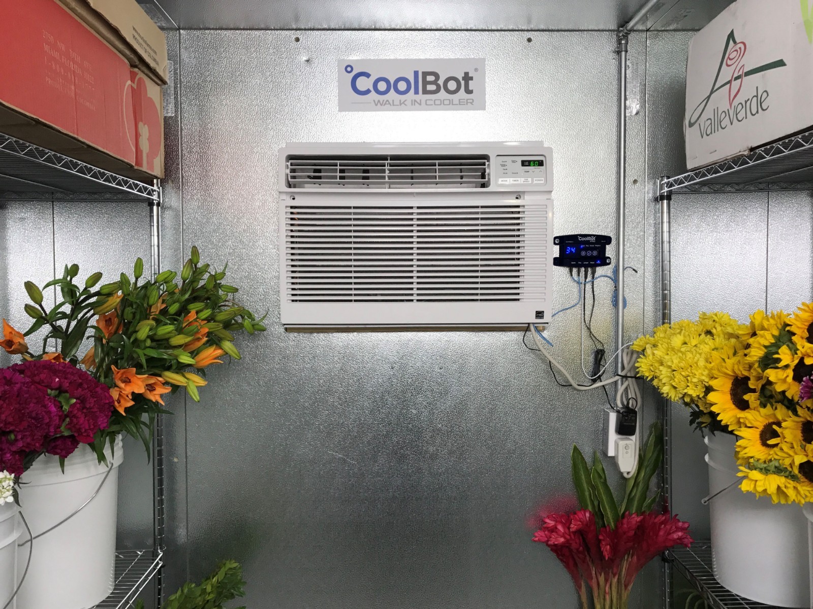 CoolBot Pro - Walk-in Cooler Temperature Controller with WiFi Connectivity