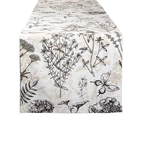 Tabletop Collection, 14x72, Tablerunner Table Runner, 14x72" Botanical Print