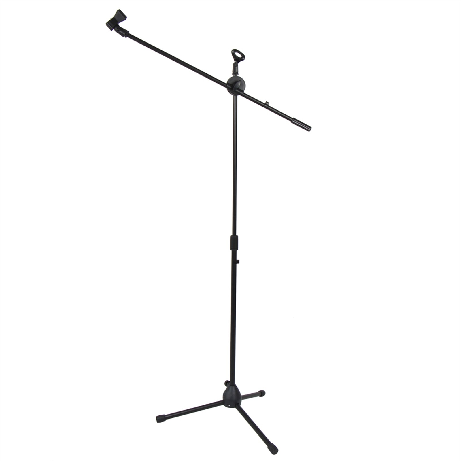 Folding Type Tripod Boom Microphone Mic Stand Mount Holder Adjustable Legs USA