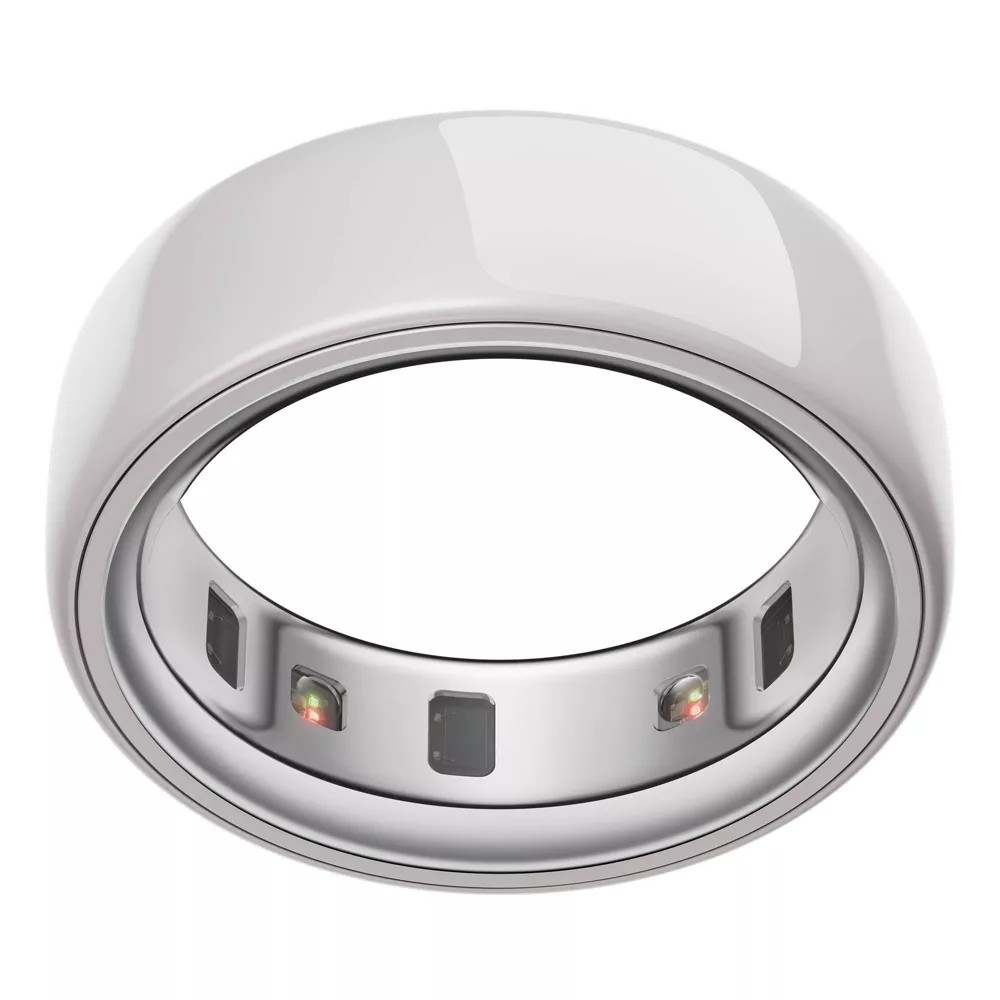 Oura Ring 4 Smart Ring Gen 4 Off-White Neutral Size 7 Tracker New