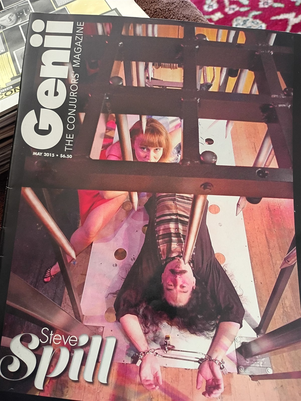 Steve Spill Genii Magazine Issue May 2015 #11
