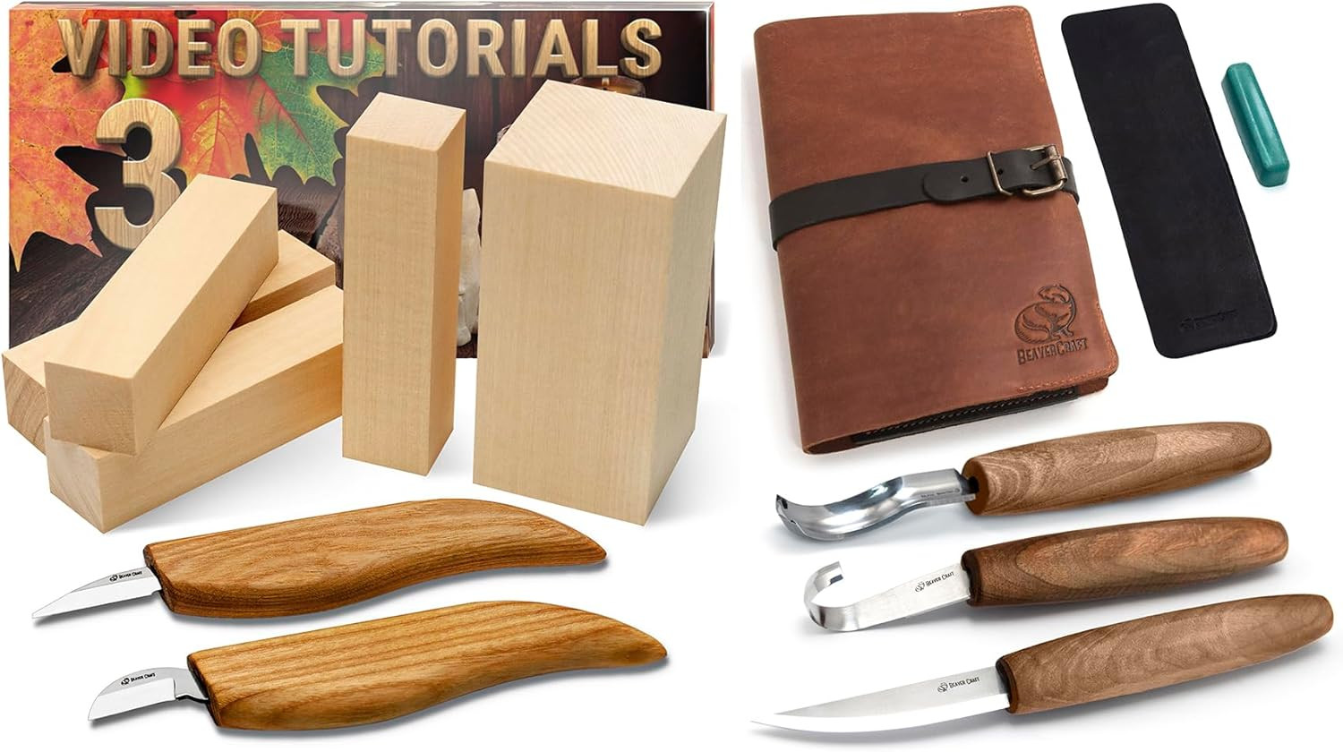 S16 Wood Carving Kit S14X Deluxe Wood Spoon Carving Tools Kit