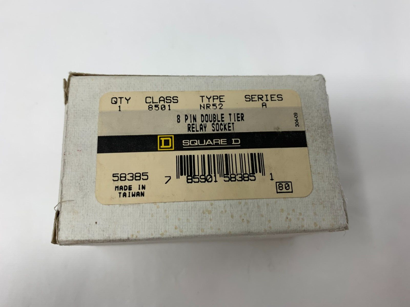 Square D 8501NR82 11 Pin Relay Socket Series C 15A 300V Lot of 4