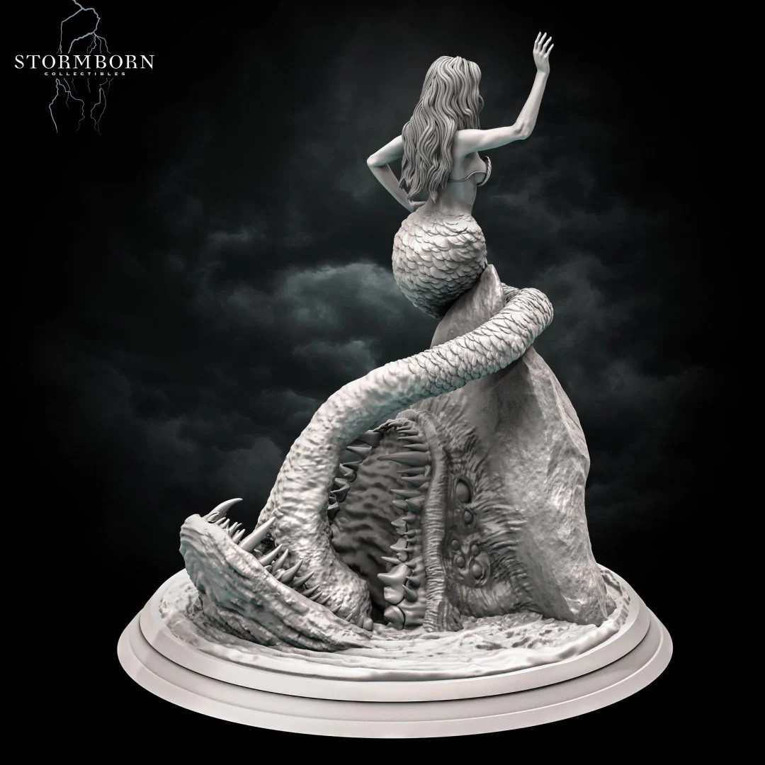 Mermaid Mimic - Resin Tabletop Miniature