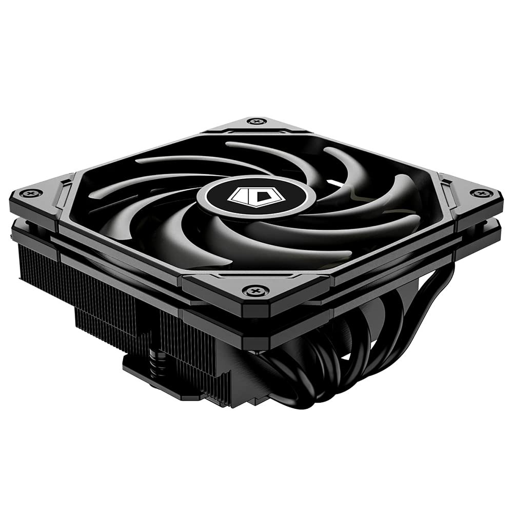 ID-COOLING IS-55 Black CPU Cooler Low Profile 57mm Height Air All