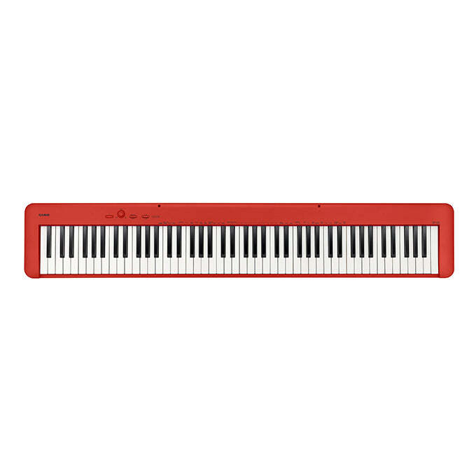 Casio CDP-S160 Compact Digital Piano - Red STAGE ESSENTIALS BUNDLE