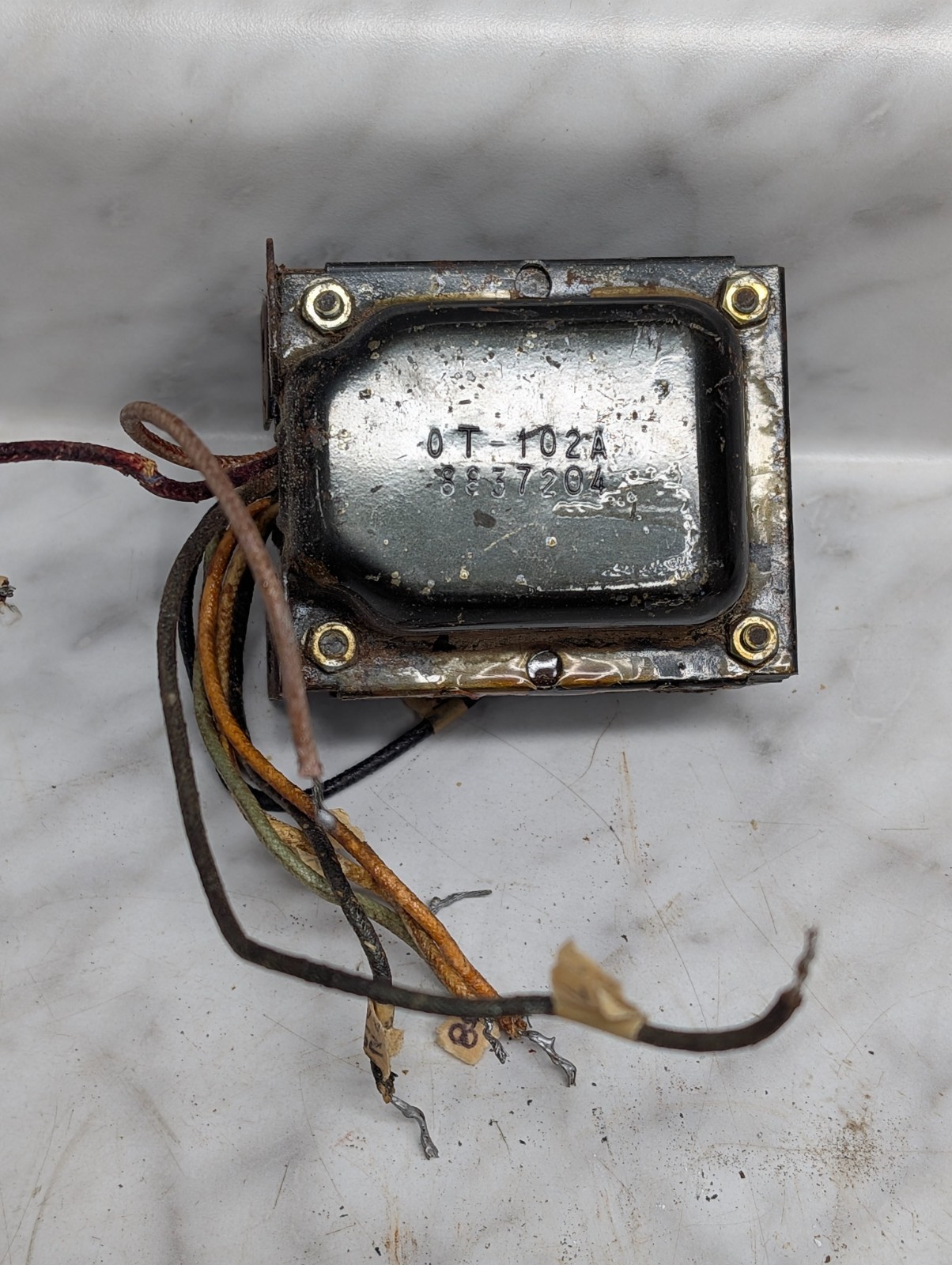 OT-102A Transformer 8857204 Vintage Electronic Power Audio Part W/ Leads