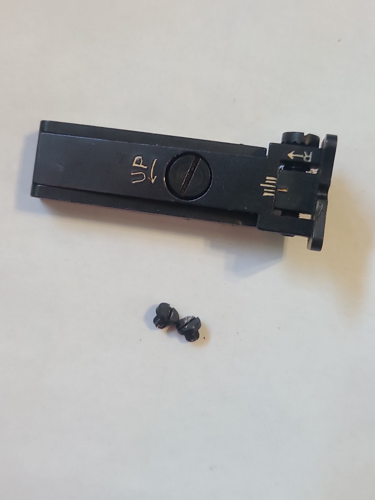 Traditions Inline .50 Cal. Muzzleloader Rear Sight COMPLETE With Screws