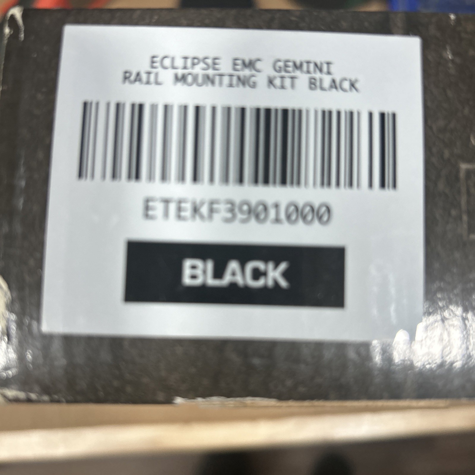 Eclipse EMC Gemini Rail Mounting Kit Black