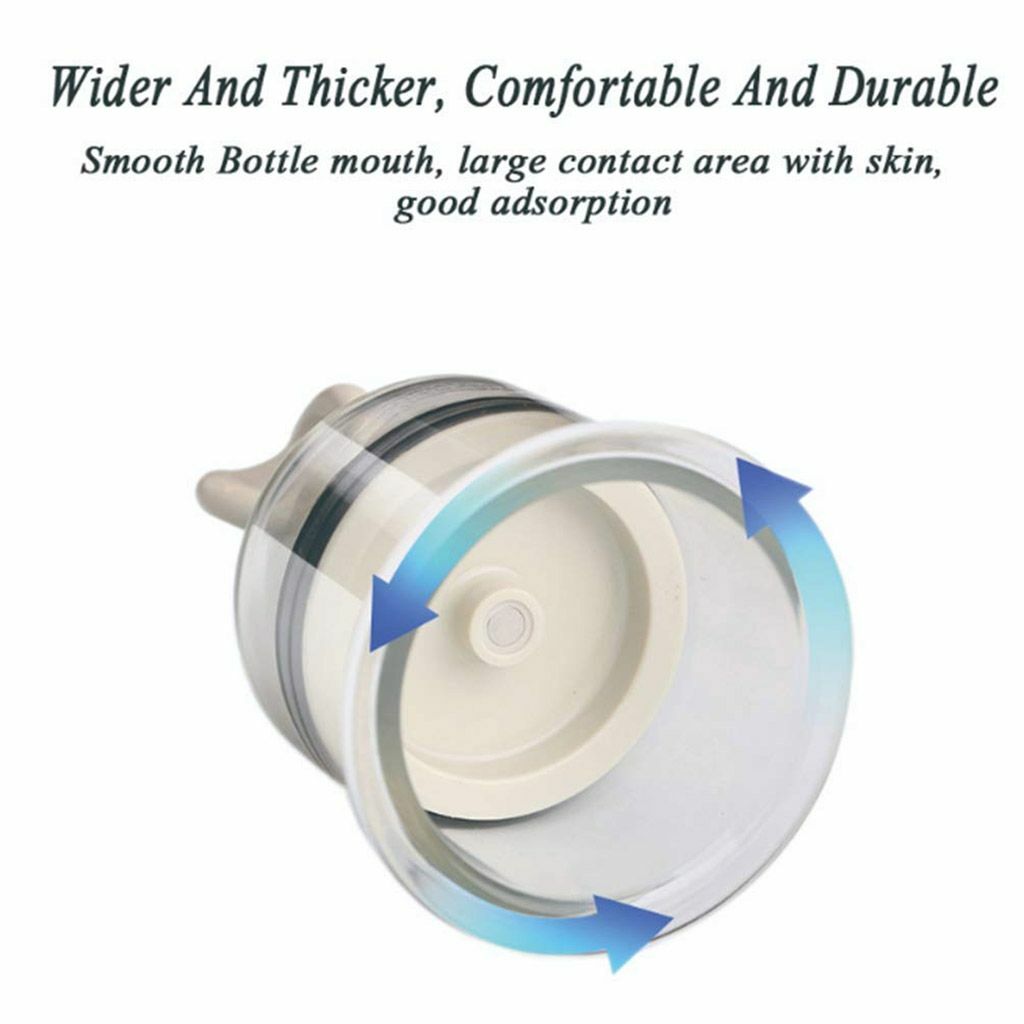 1-2PCS Vacuum Twist Rotary Cupping Set Nipple Sucker Enlargement NO-Pump Suction
