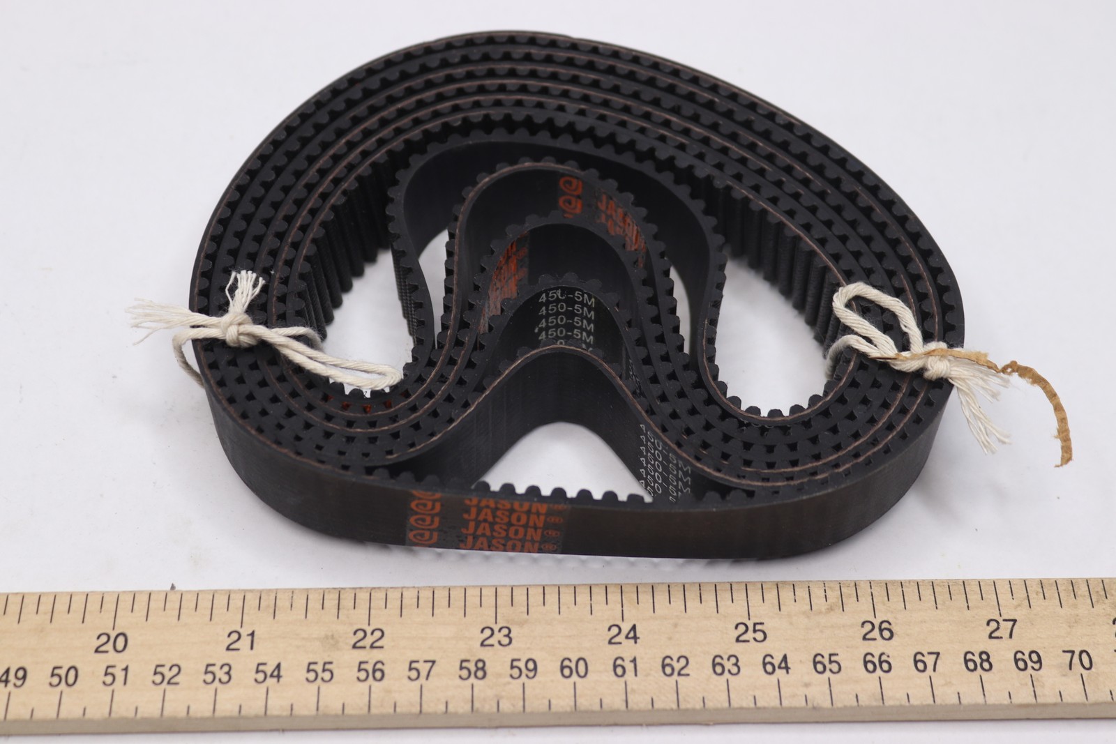 Jason Industrial High Torque Synchronous Belt 1.417" x 450mm L x 5mm x 40mm W
