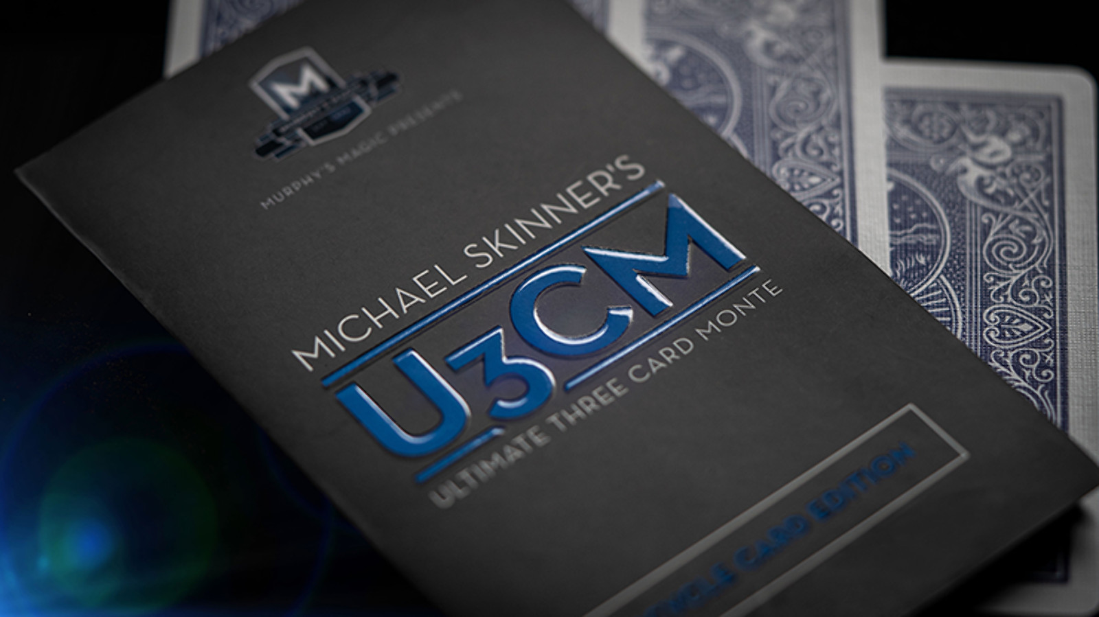 ARCH-Michael Skinner's Ultimate 3 Card Monte BLUE by Murphy's Magic Supplies Inc