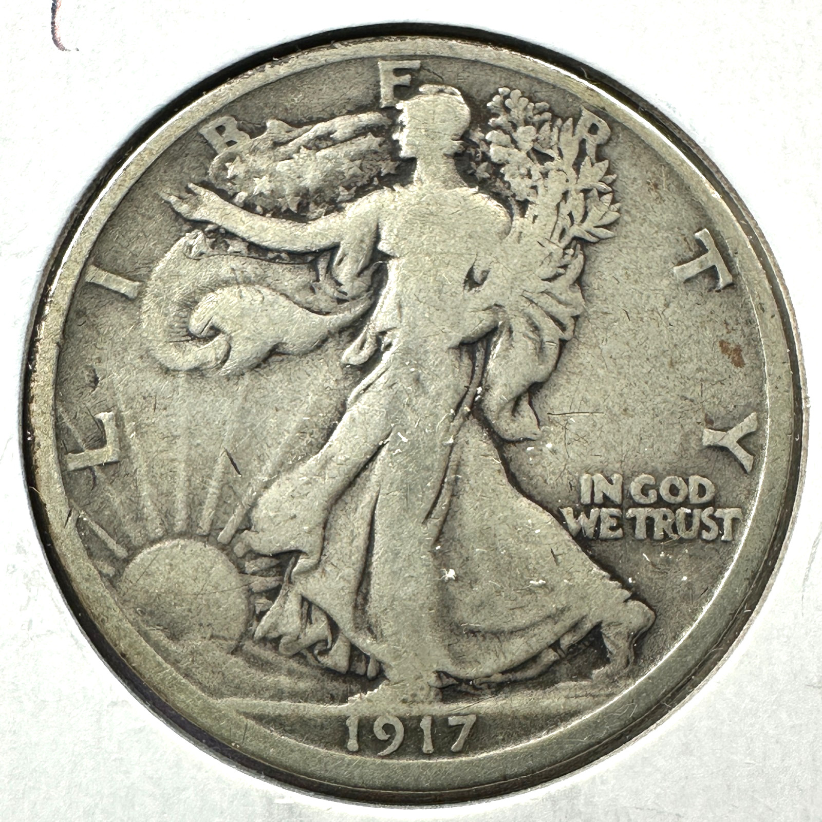 1917 50C Walking Liberty Half Dollar (89531)