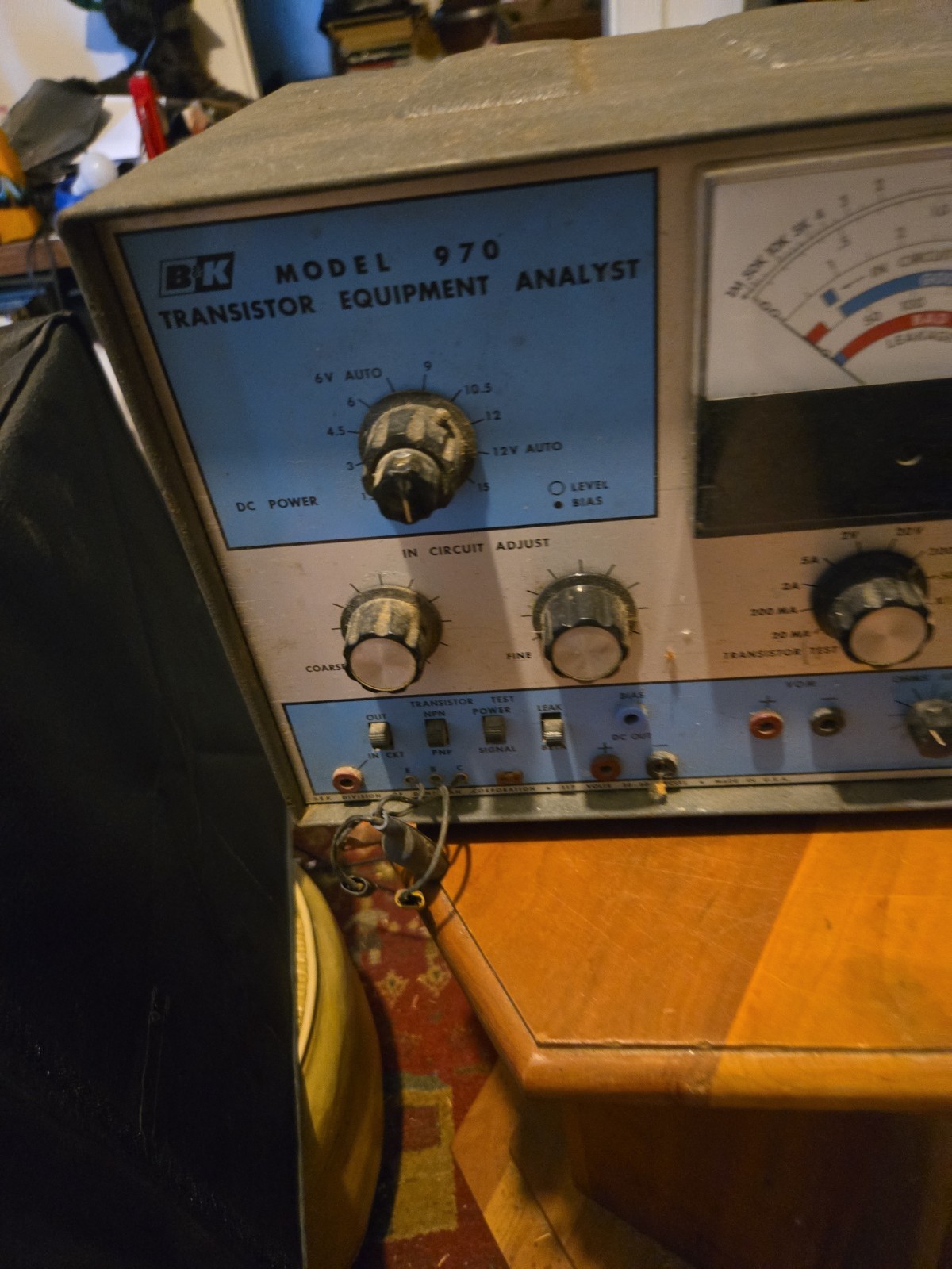 Bk Transistor Equipment Analysis Model 970