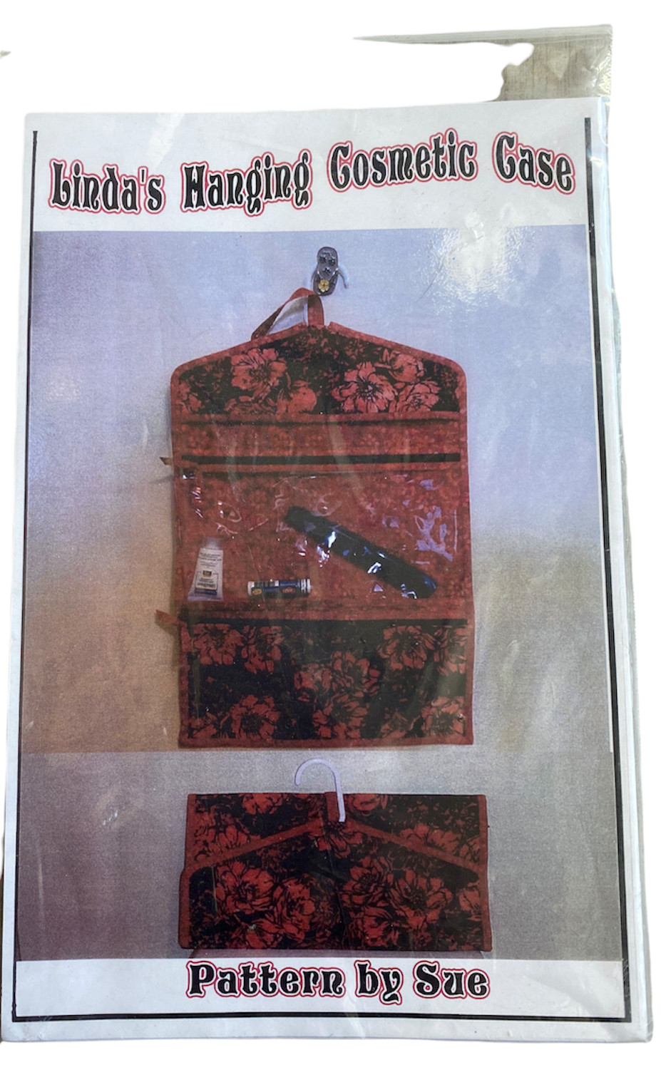 Linda's Hanging Cosmetic Case by Pattern by Sue
