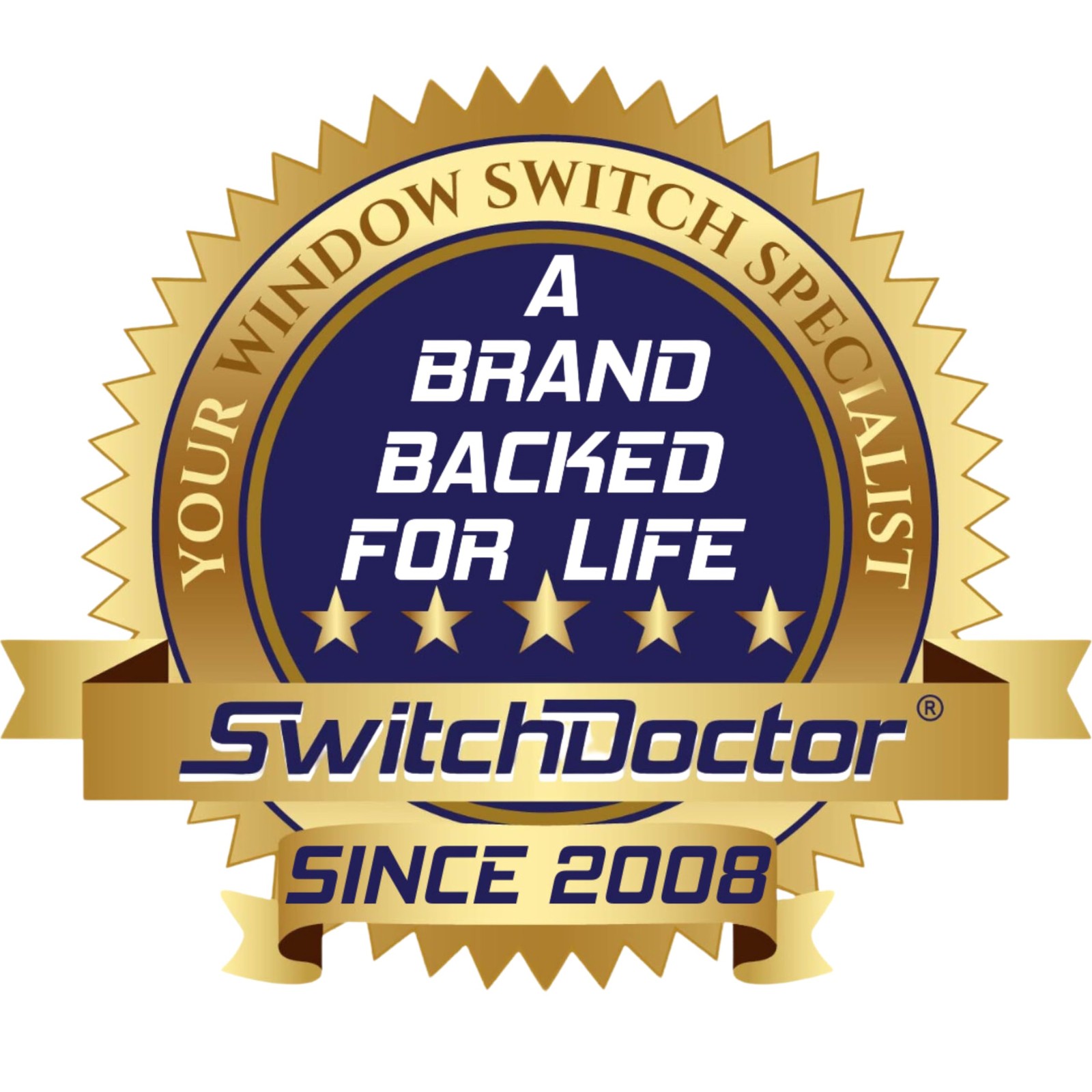 SWITCHDOCTOR Window Master Switch, Gray 2010-2013 Crew Full Assembly