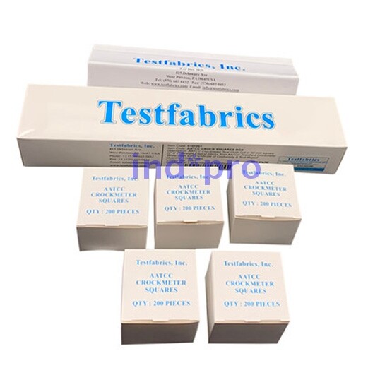 1000PCS/Box New 0101001 White Cotton Friction Cloth AATCC Standard 5*5cm