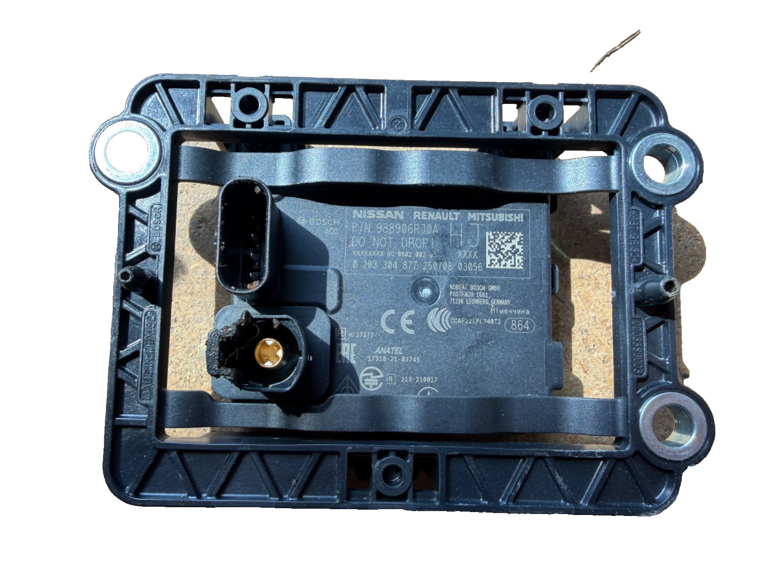 2023-2025 NISSAN ROGUE FRONT CRUISE CONTROL DISTANCE SENSOR OEM 988906RJ0A