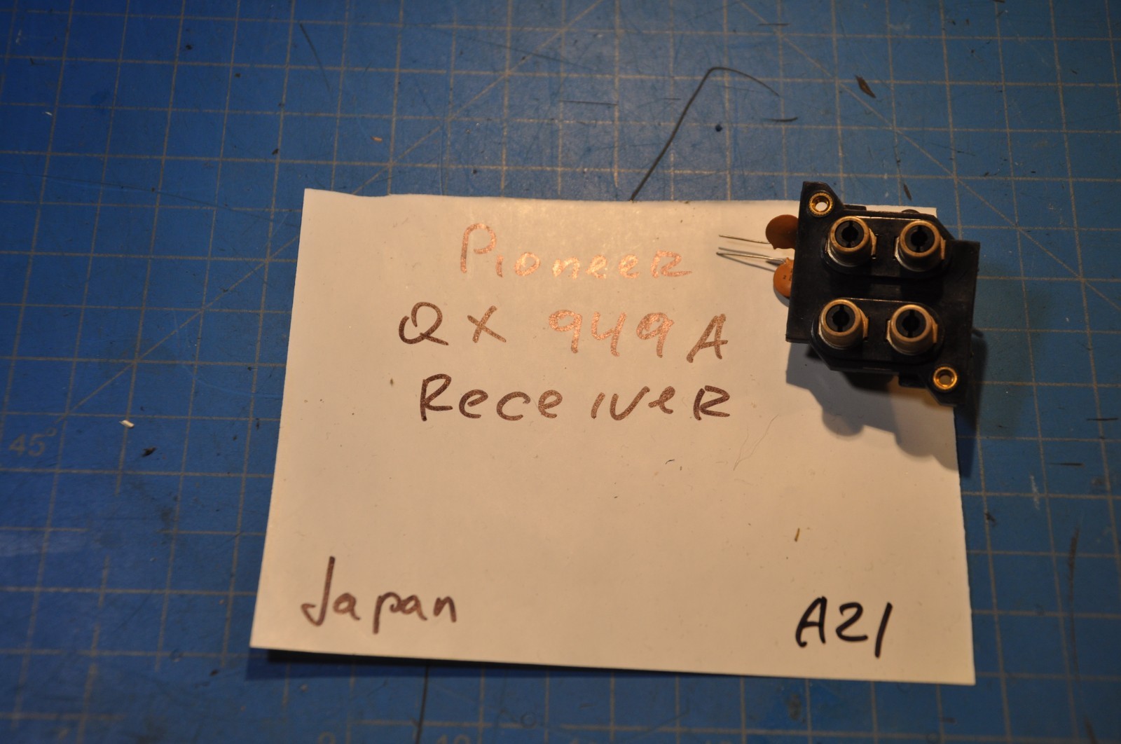 Pioneer QX-949A Receiver Replacement Parts RCA Jack Assembly