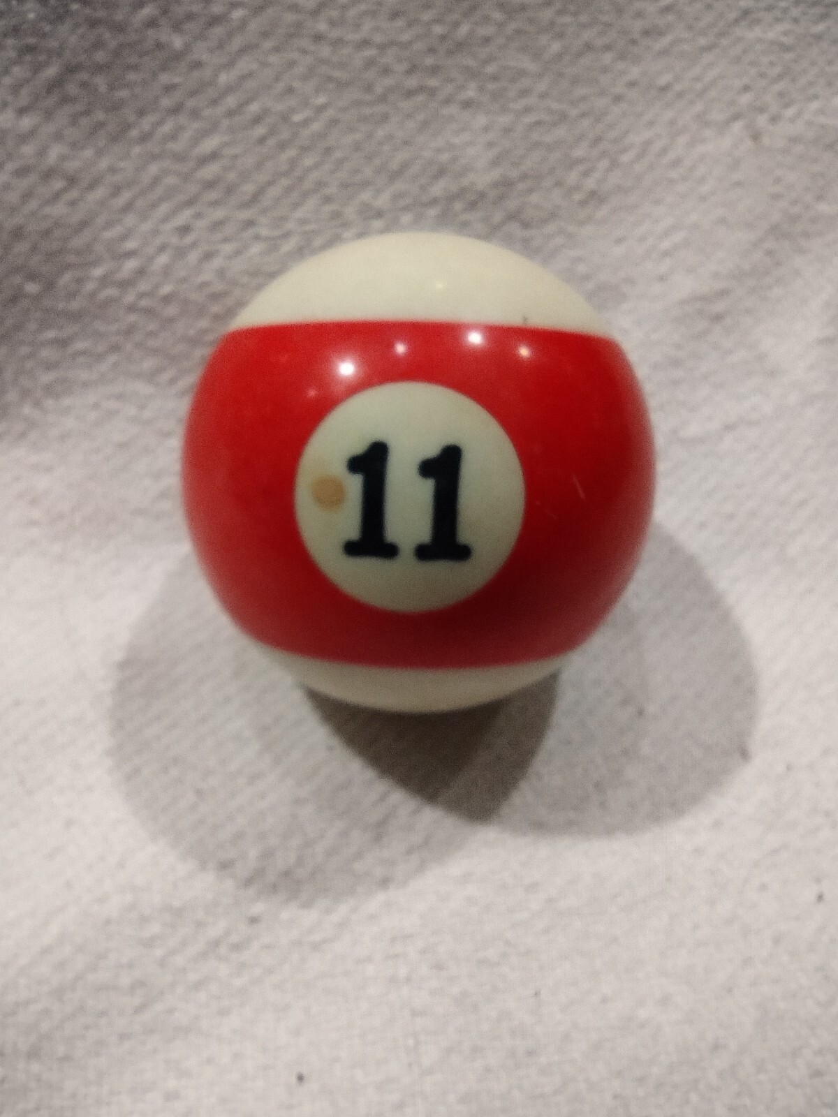 Vintage Replacement Pool Ball Billiards #11 Billiard Ball 2 1/4" Diameter