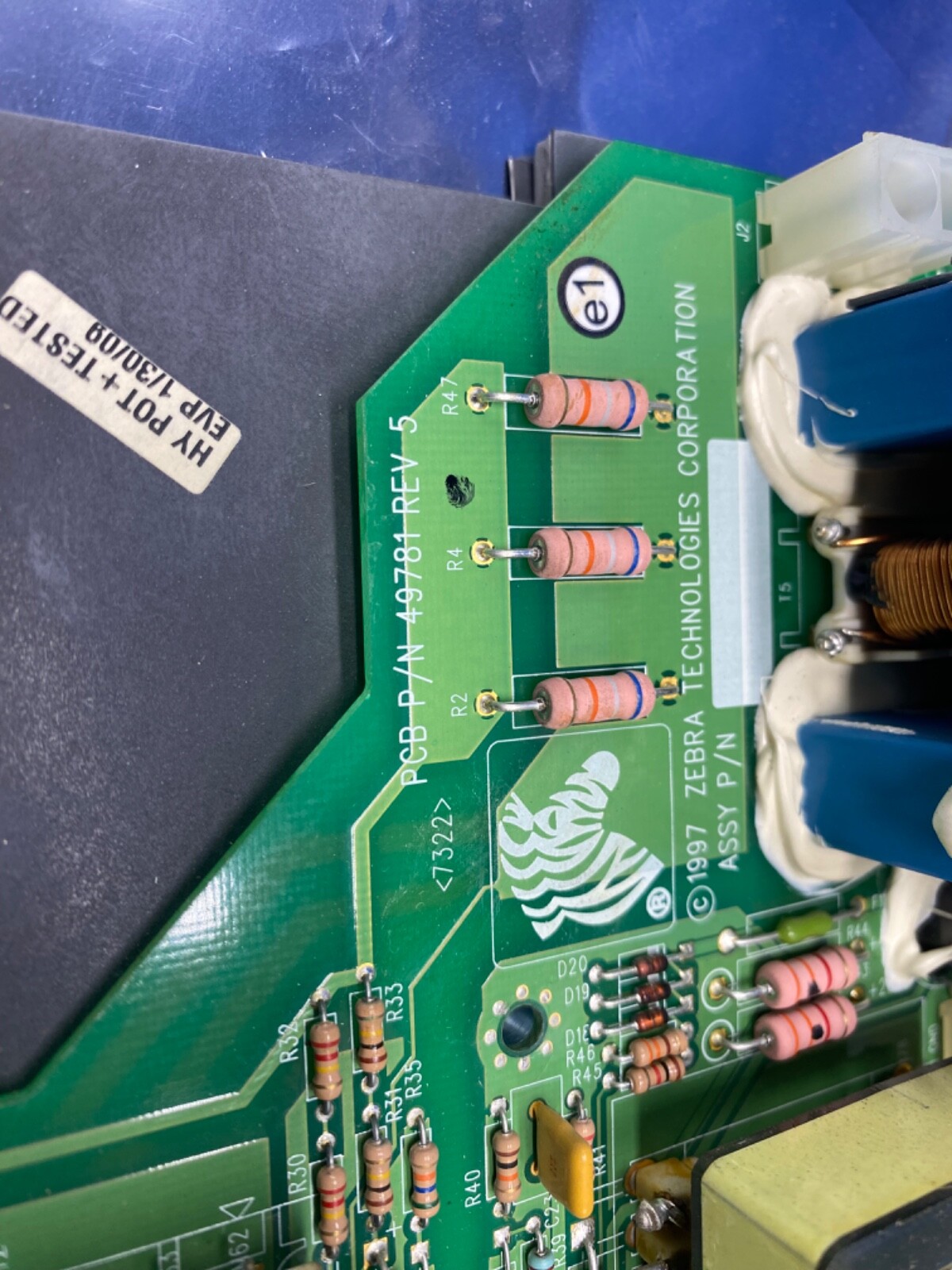 Zebra printer 140Xi III series AC power supply 49781
