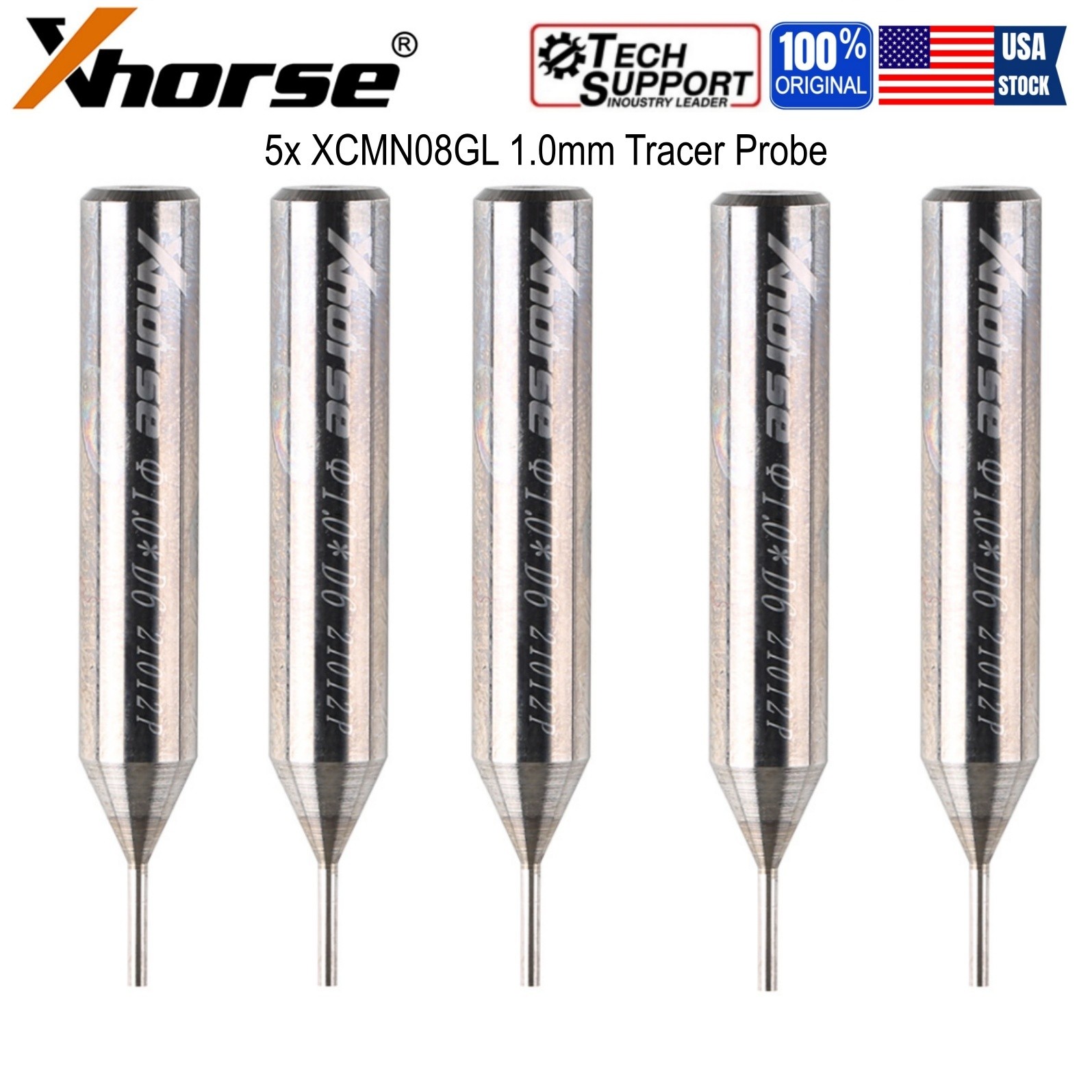 5x Xhorse 1.0mm Tracer Probe for Condor XC-MINI Plus MINI/XC-007/XP-005 Machine