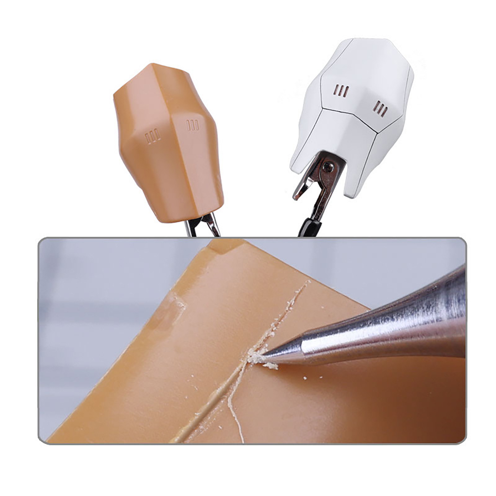 Modeling Scriber Tool Scale Model Engraved Needle Pen With Grinding Stone