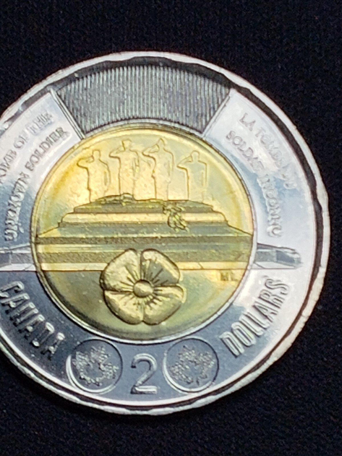2025 Canada Unknown Soldier 2 dollar Coin