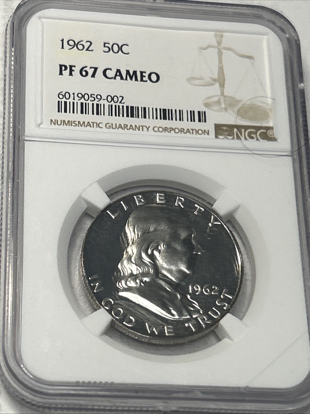 1962 PF67 Cameo