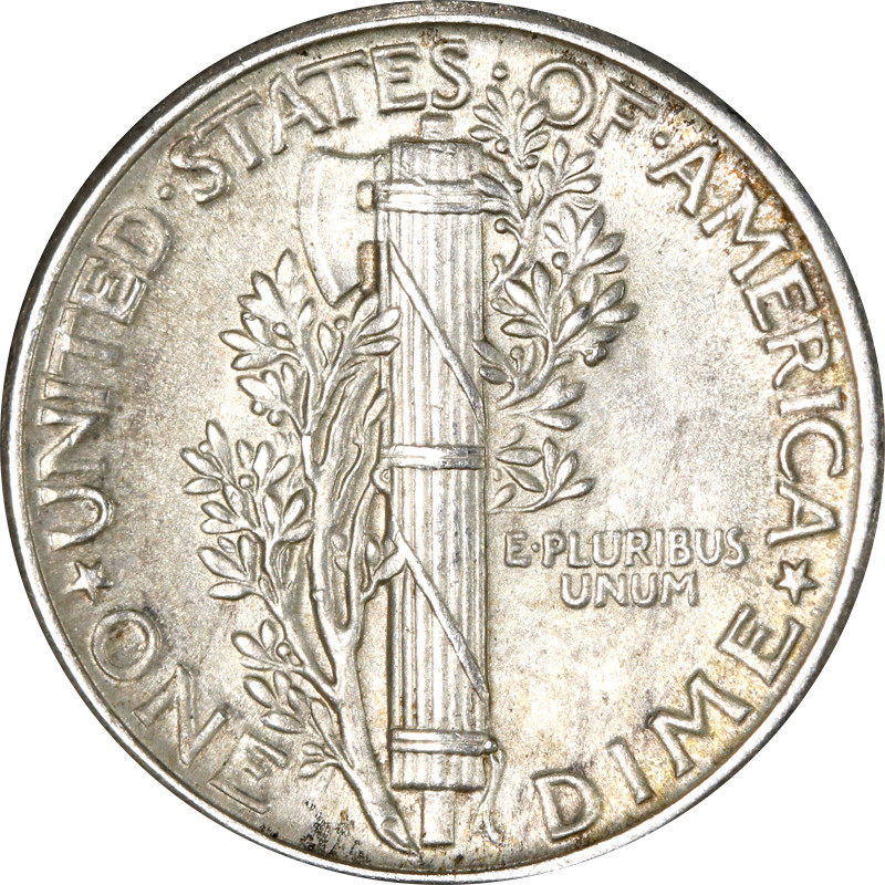 1930-P Mercury Dime - Split Bands