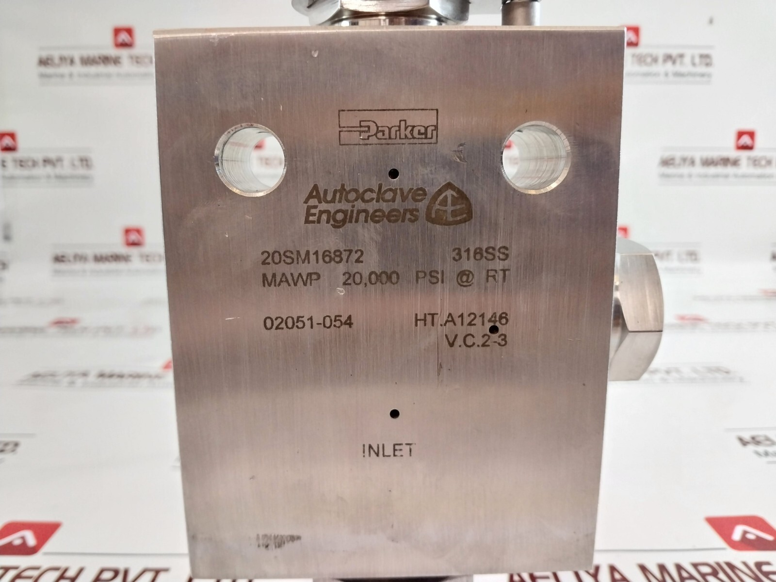 Parker 20SM16872 Needle Valve 20,000 PSI