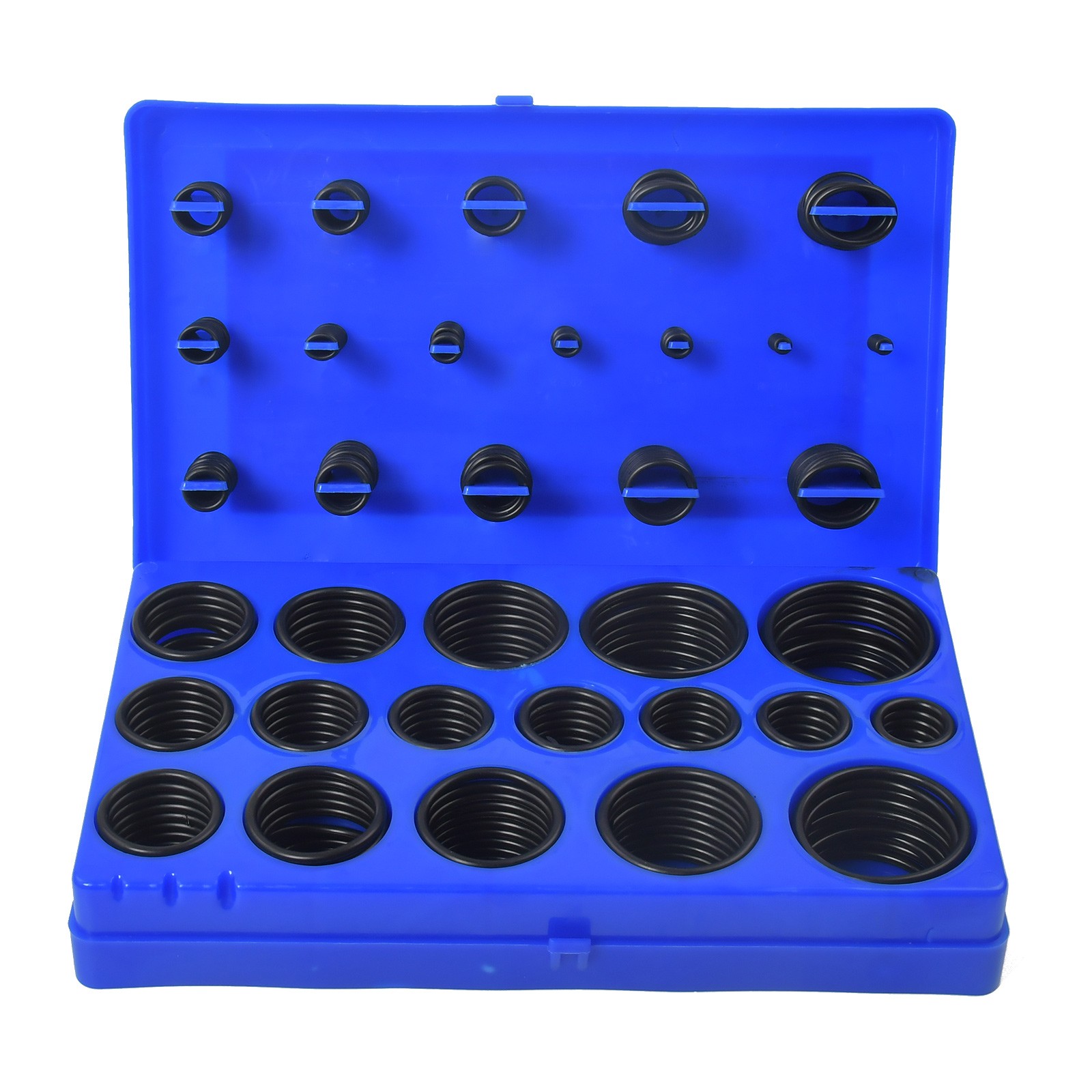 826 PCS Universal O Ring Assortment Set Metric Oil Proof Kit 64 Size O-Ring Case