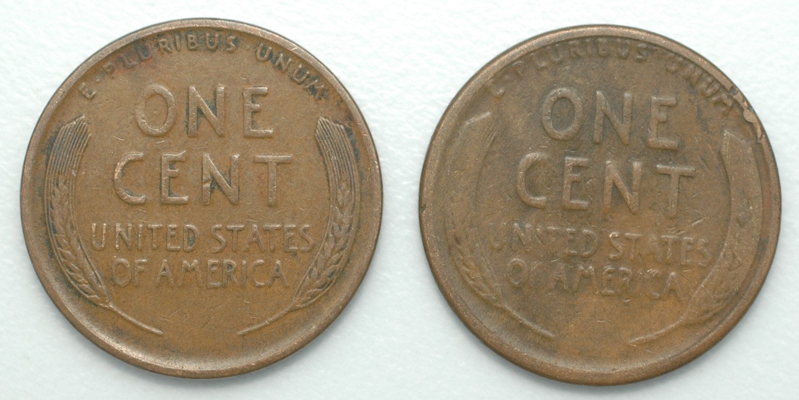 1928 Scarce Large S Variety with Normal Small S Exact Two Coins Shown