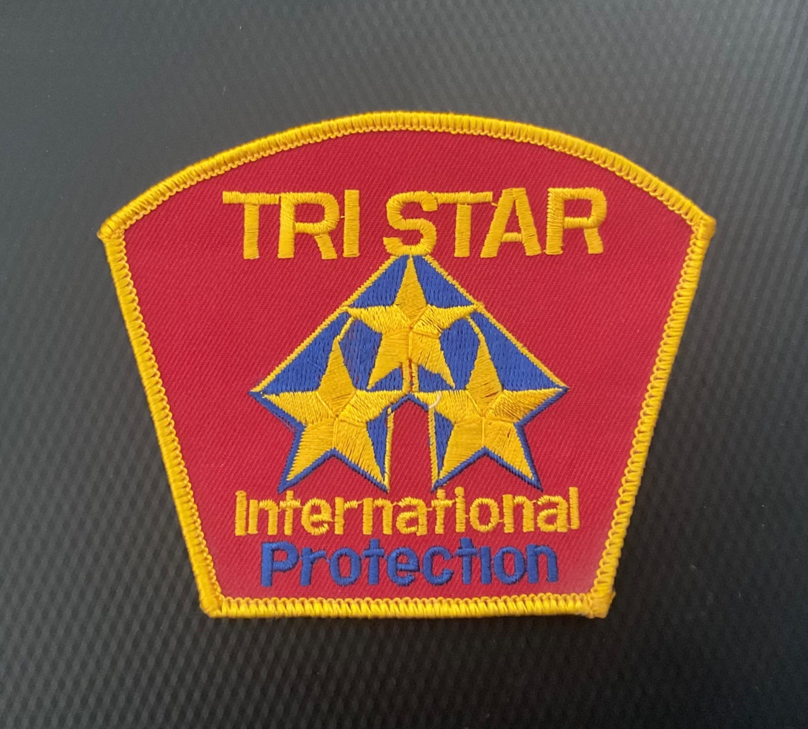TRI-STAR International Protection Uniform Patch - Original and New