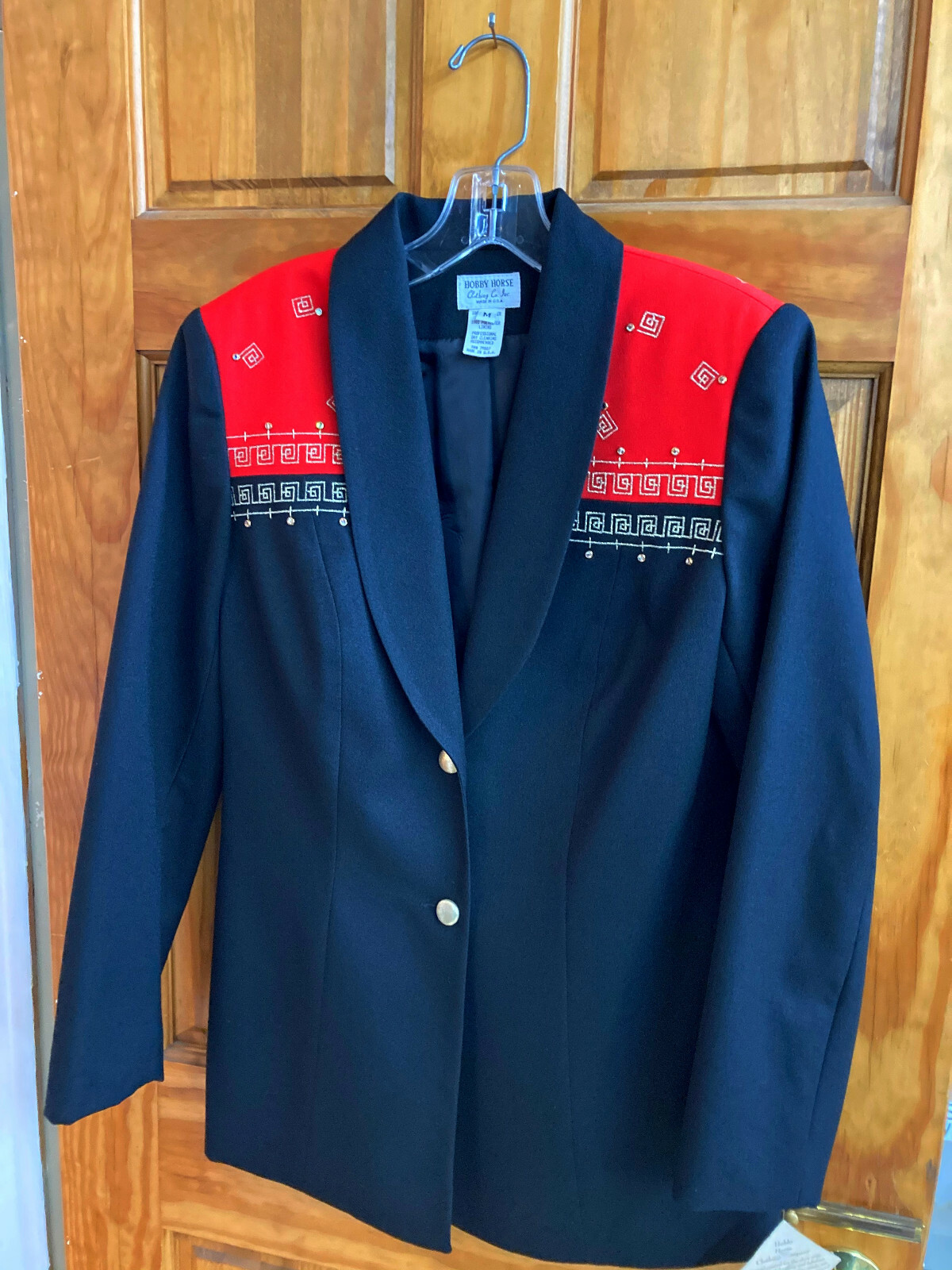 WOMEN'S HOBBY HORSE SHOW BLAZER(SIZE MEDIUM)
