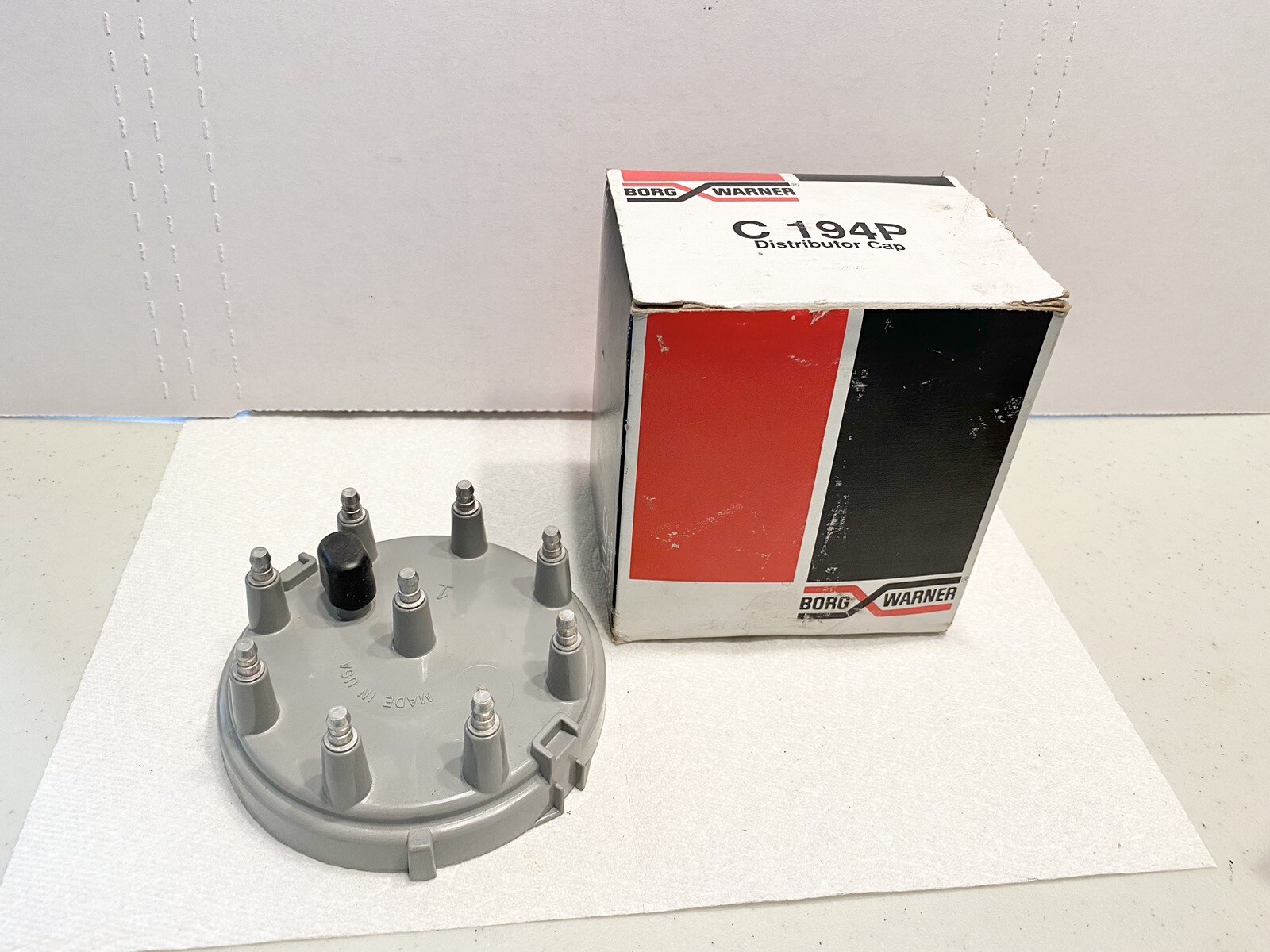 C-194P Borg Warner Made in USA Distributor Cap C194P