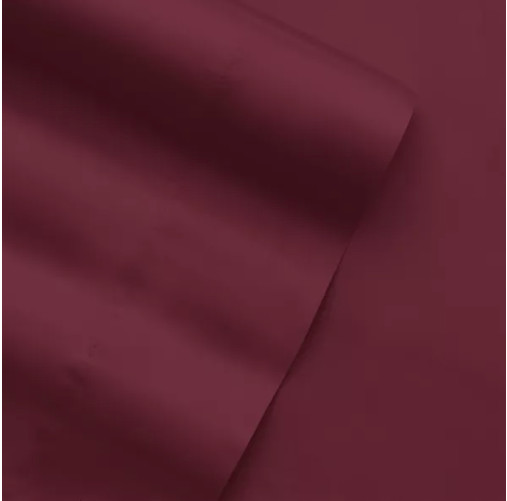 Home Collection Luxury Ultra Soft Bed Sheet Set Full Size Burgundy Red