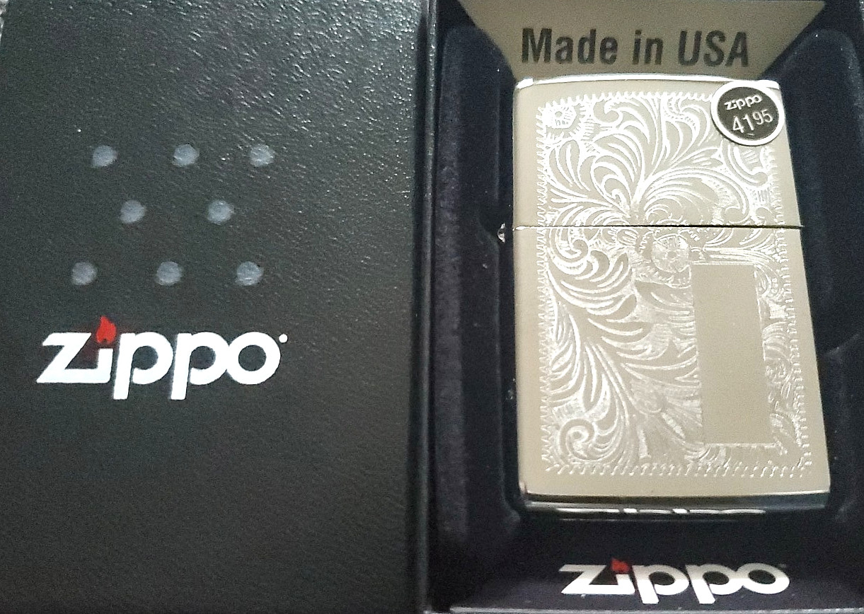 Zippo Regular Chrome Venetian, Item 352/ #26