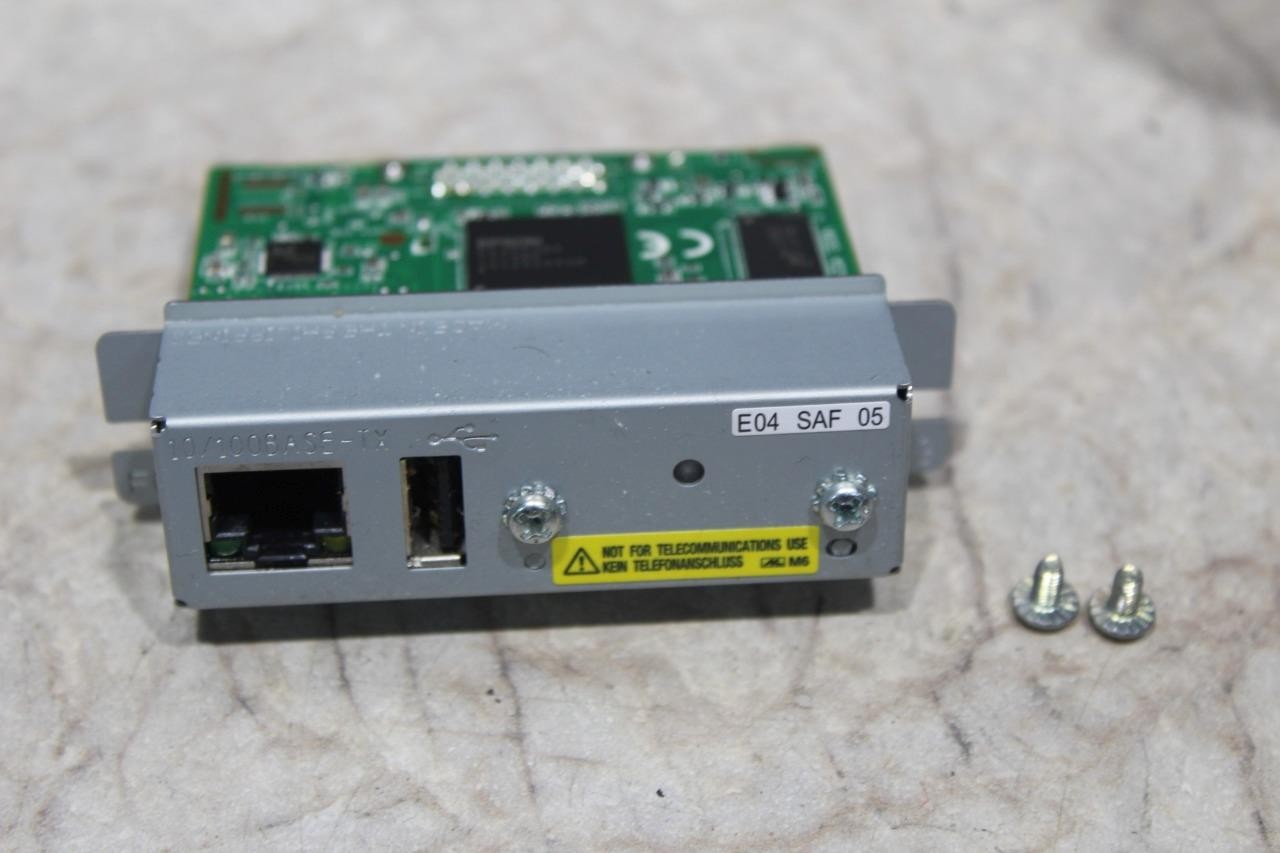 T571~ Epson Network LAN Card M329A UB-E04 for TM-T88III TM-T88IV TM-T88V TM-U220