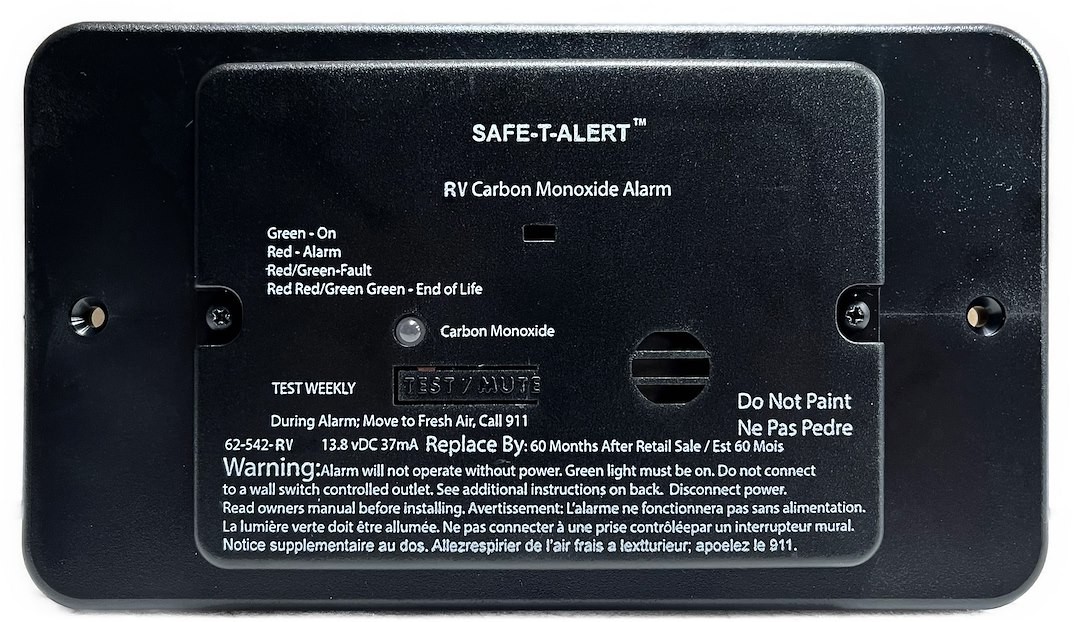 MTI Industry 62-542-BL-TR - Carbon Monoxide Detector