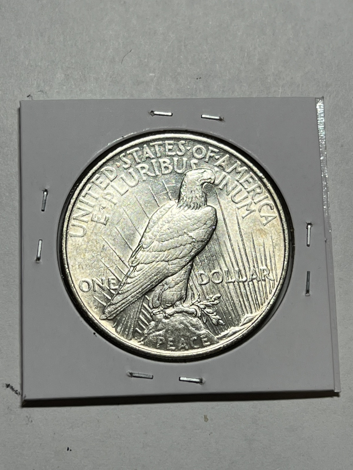 1927-D Peace Silver Dollar Nice UNC Better Date