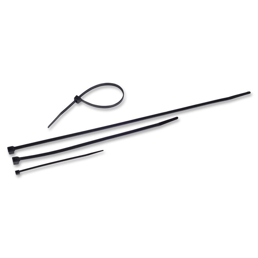 Tatco Nylon Cable Tie - Black - 1000 Pack (22600)