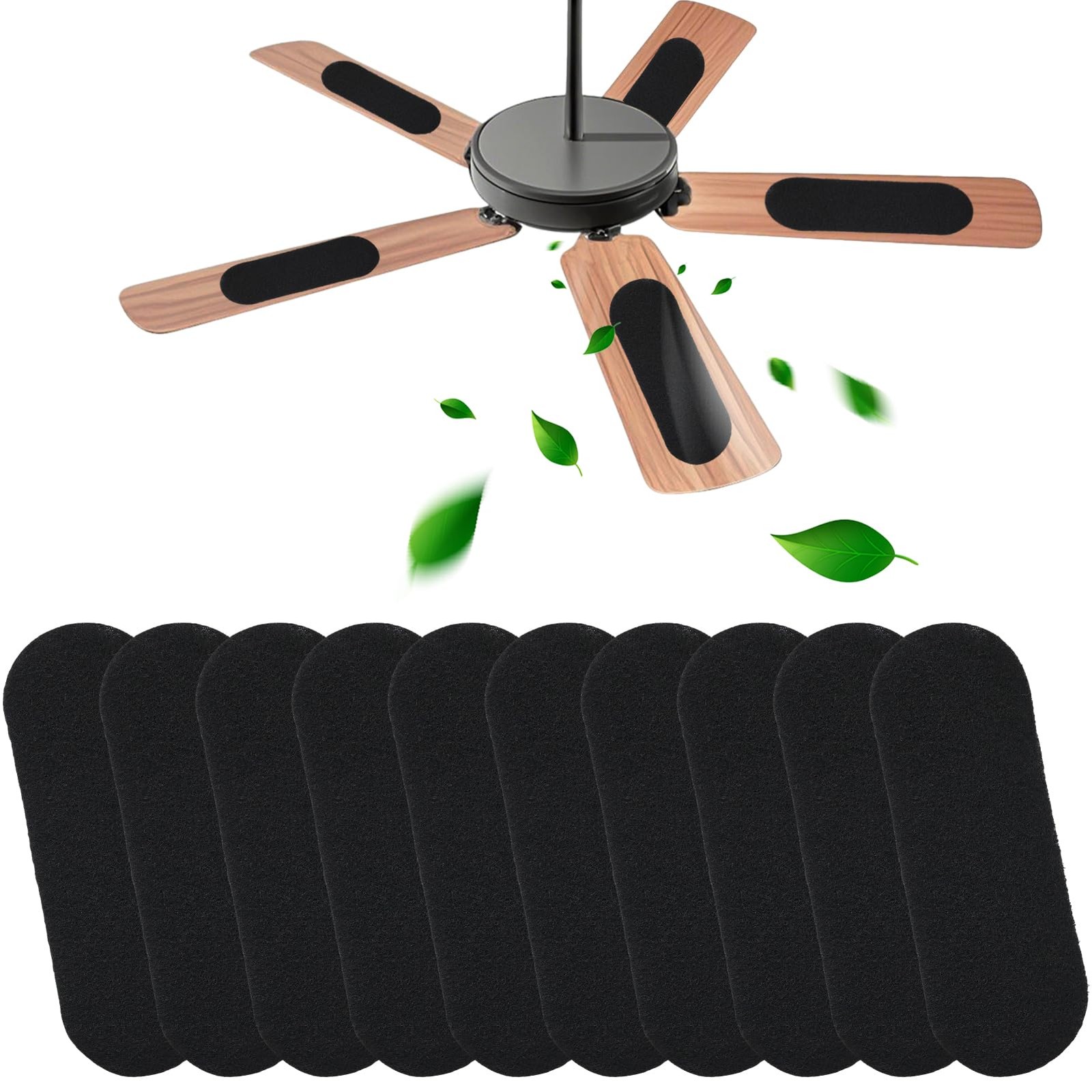Filtros de carbón activado de cáscara de coco para aspas de ventiladores techo