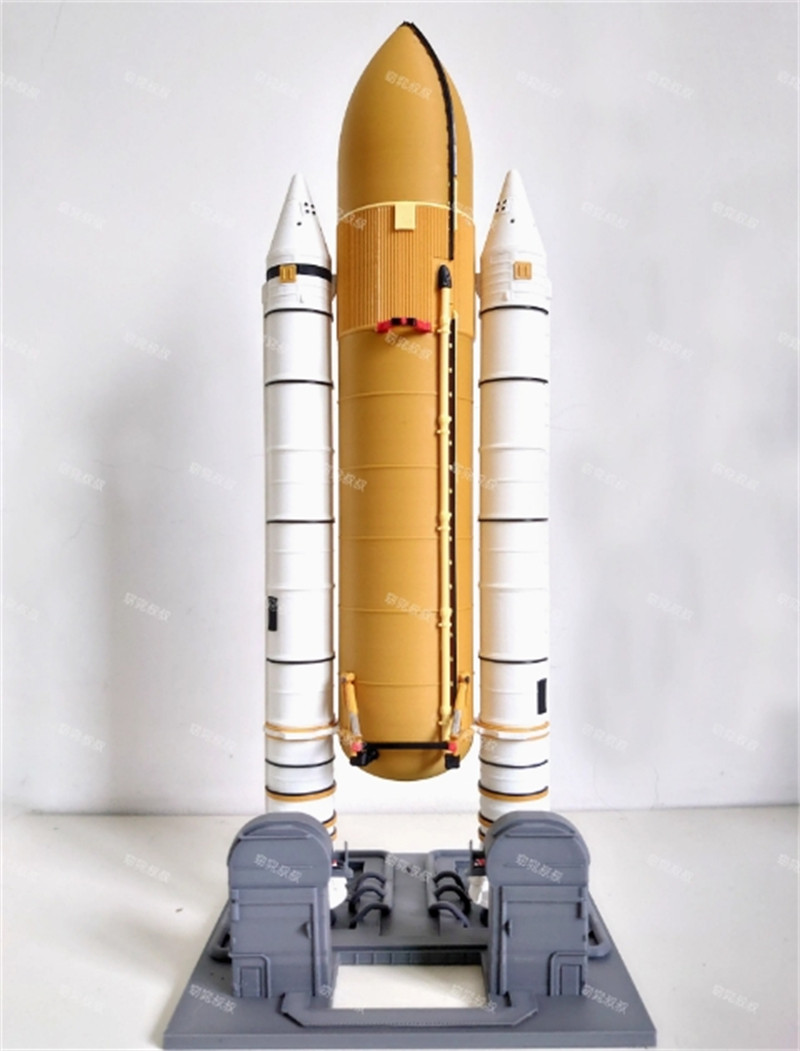 1/400 Scale Discovery Space Shuttle Launch Platform Spacecraft Static Model 3D
