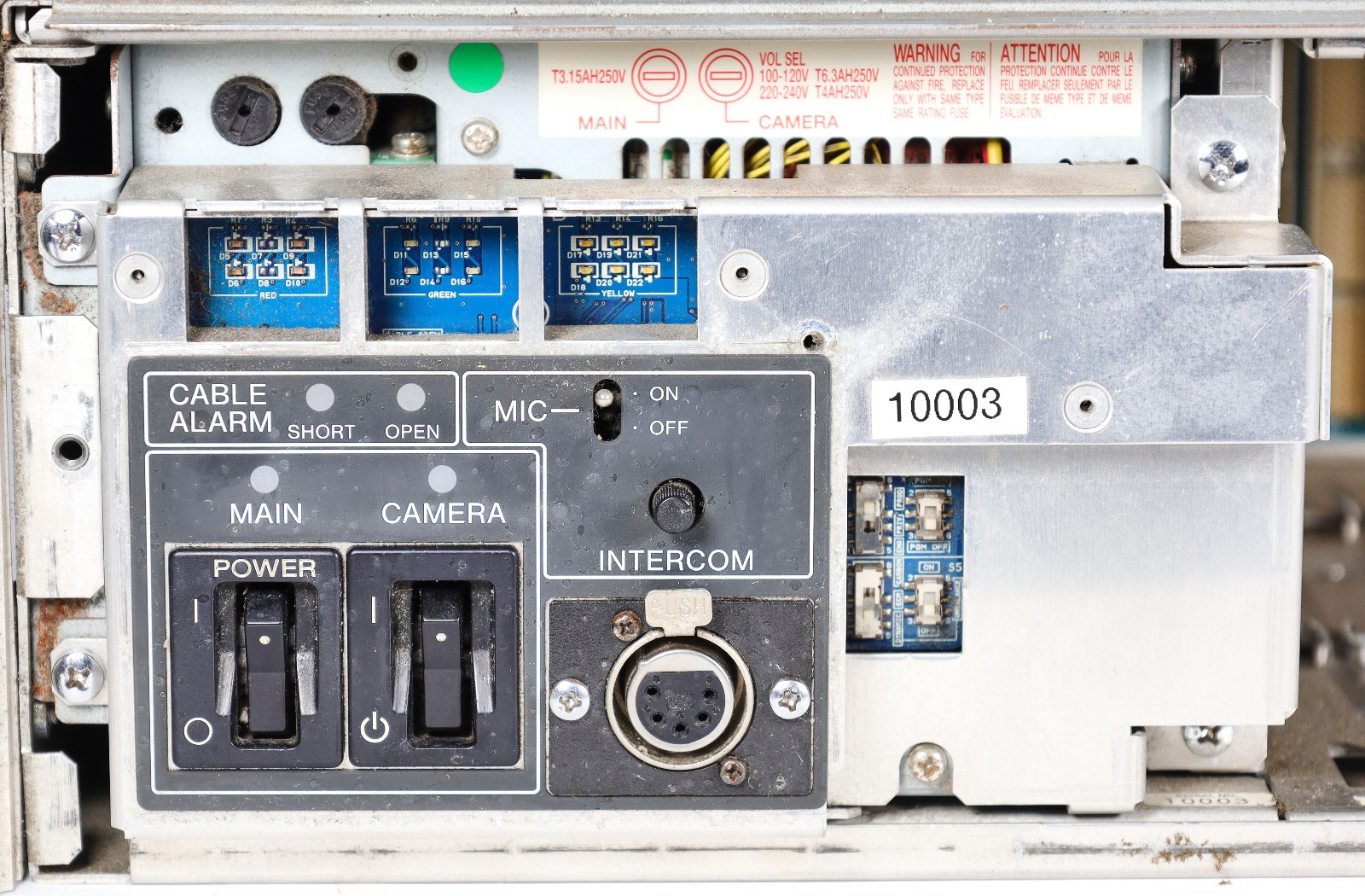 Sony HDCU-3300 HD Super Motion Camera Control Unit (Barebones Chassis Only)