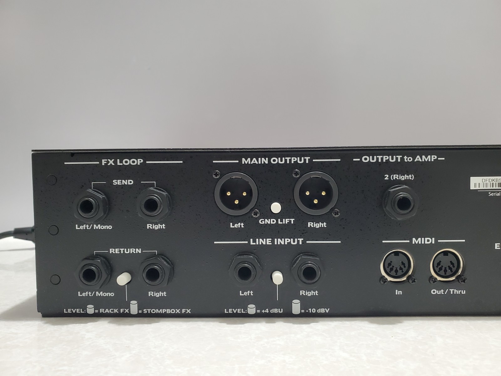 Avid Eleven Rack Multi-Effects Guitar Processor - "Mint Condition"